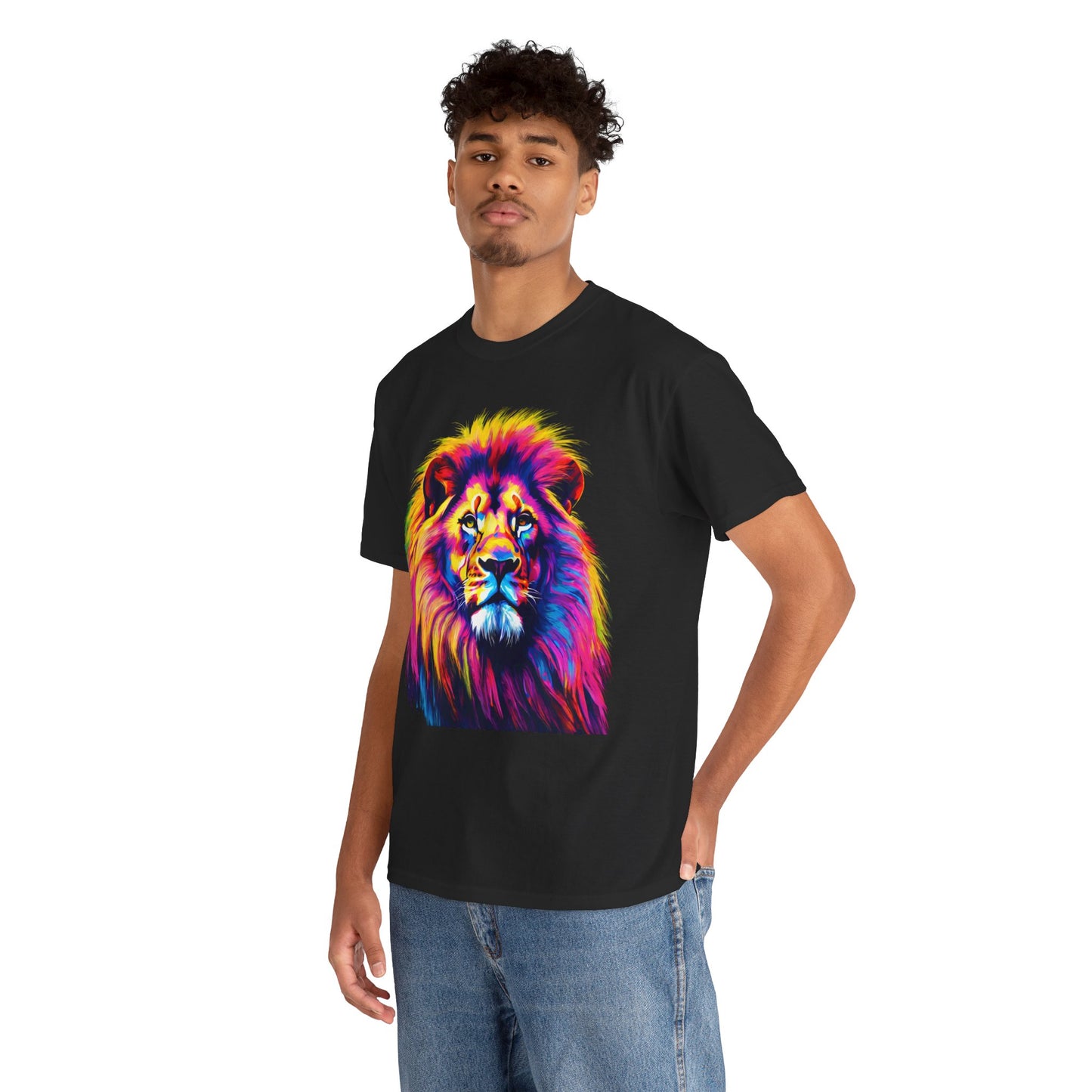 Lion Art Pop T-Shirt Flashlander