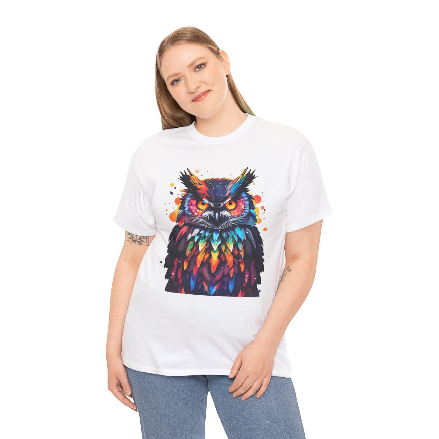 T-shirt de sport Flashlander à plumes de hibou Symphony