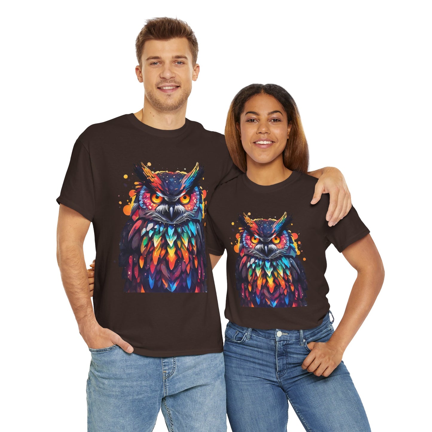 Owl Feathered Symphony Flashlander Gym Shirt