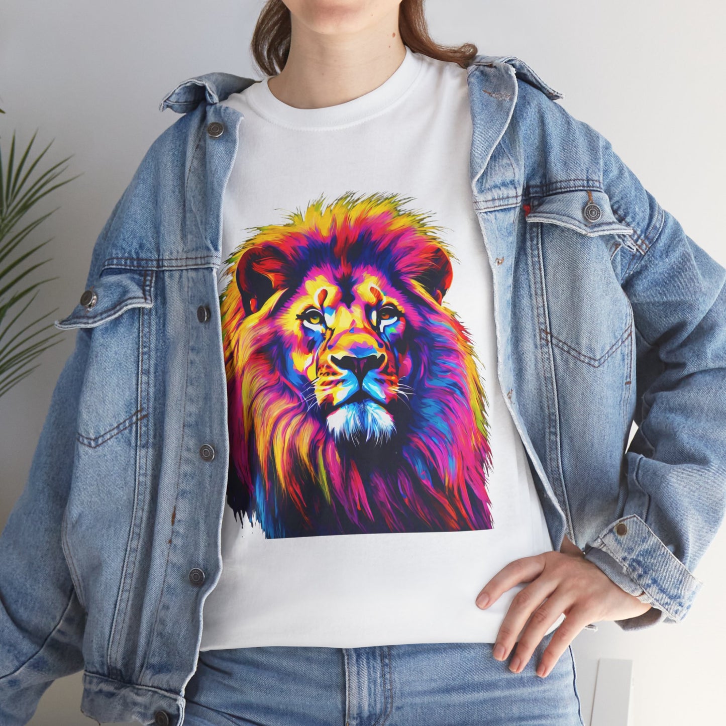 Lion Art Pop T-Shirt Flashlander