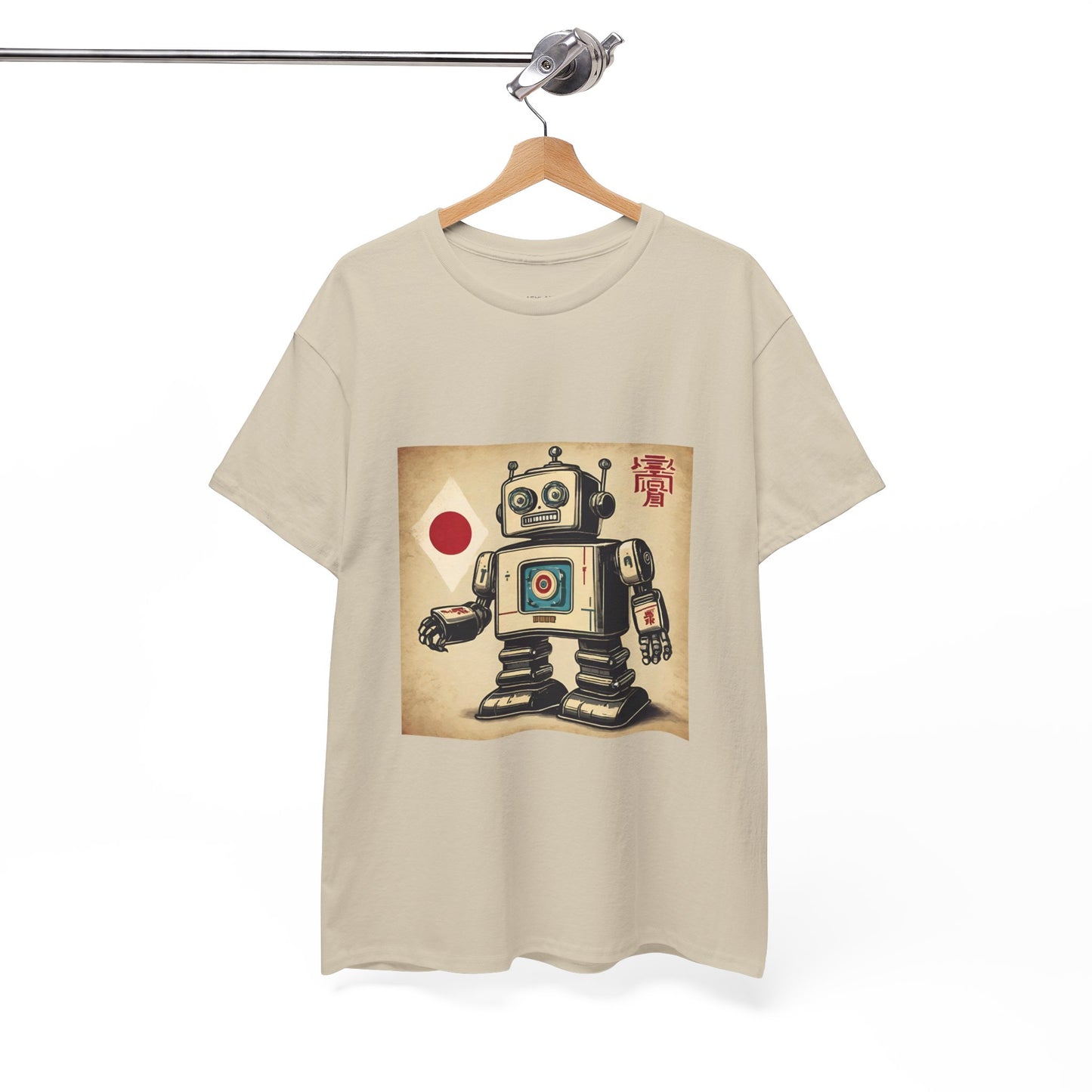 Camiseta deportiva con diseño de robot japonés vintage - Flashlander