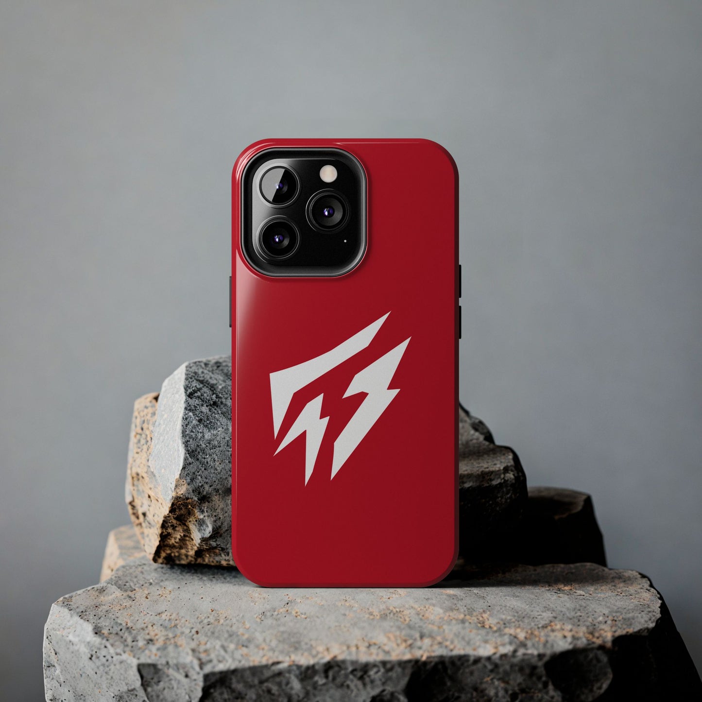 Flashlander Thunders Tough Phone Cases for all Iphone and Samsung Galaxy Dark Red