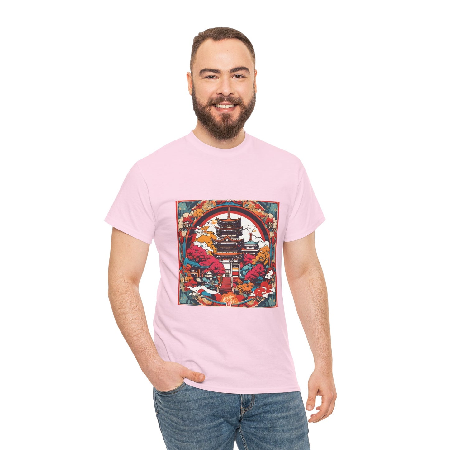 Kyoto Japanese Temple - Flashlander Gym Shirt