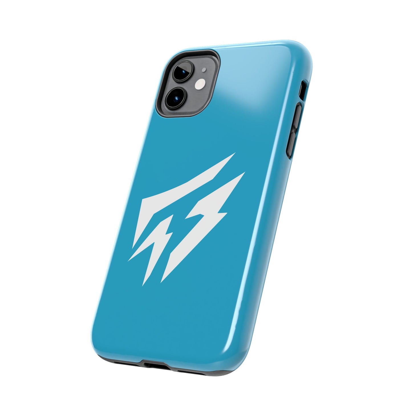 Flashlander Thunders Tough Phone Cases for all Iphone and Samsung Galaxy Blue Aqua Turquoise