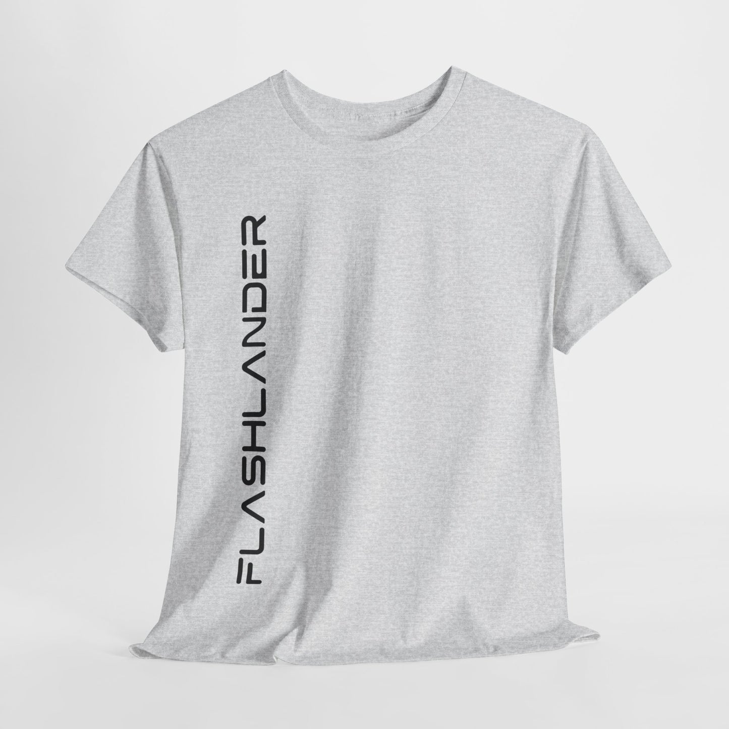 Sleek Signature Flashlander Logo Right Side Gym T-Shirt