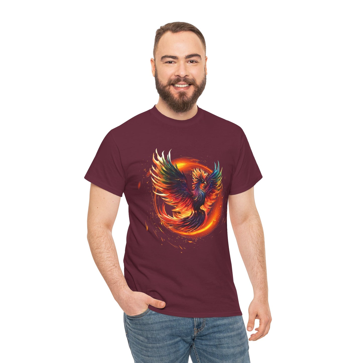 Phoenix Rising from Ashes Flashlander Gym Shirt