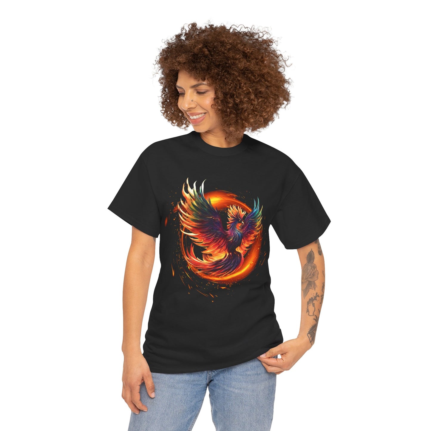 Phoenix Rising from Ashes Flashlander Gym Shirt