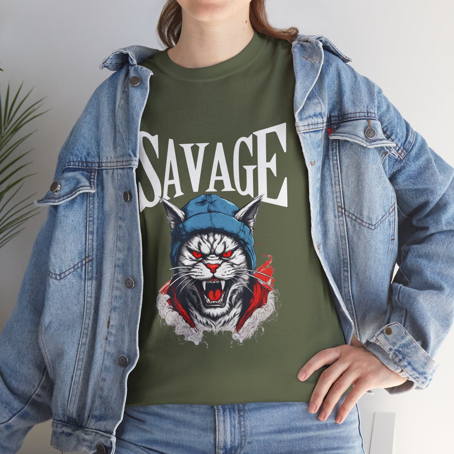 Chat japonais Oni Savage - T-shirt de sport Flashlander