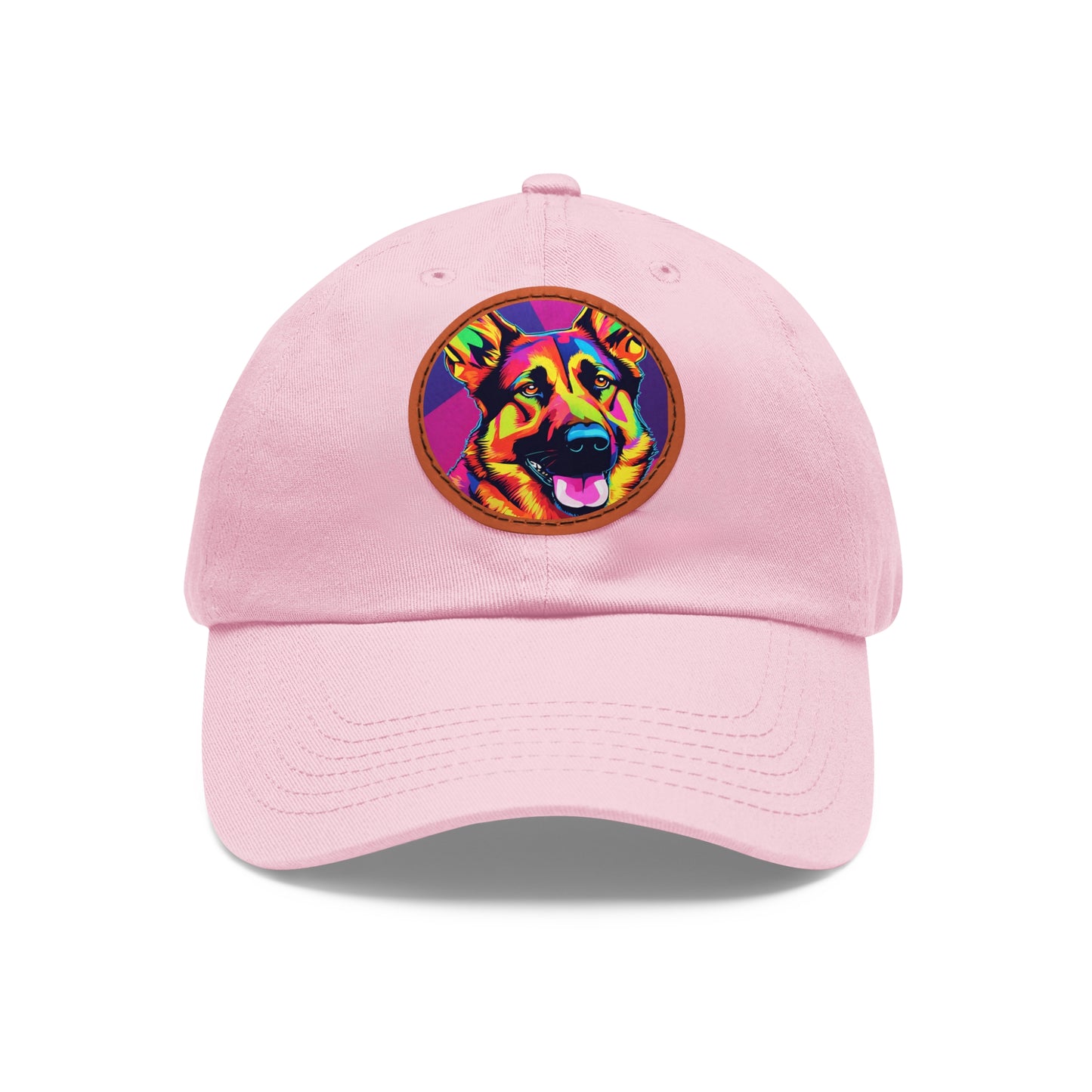 German Shepherd Dog Hat Sportswear Hat German Shepherd Dog Cap German Shepherd Dog Art Pop Hat Dad Hat with Patch (Round) Baseball Cap Pop Art Dog Hap Custom Cap Flashlander