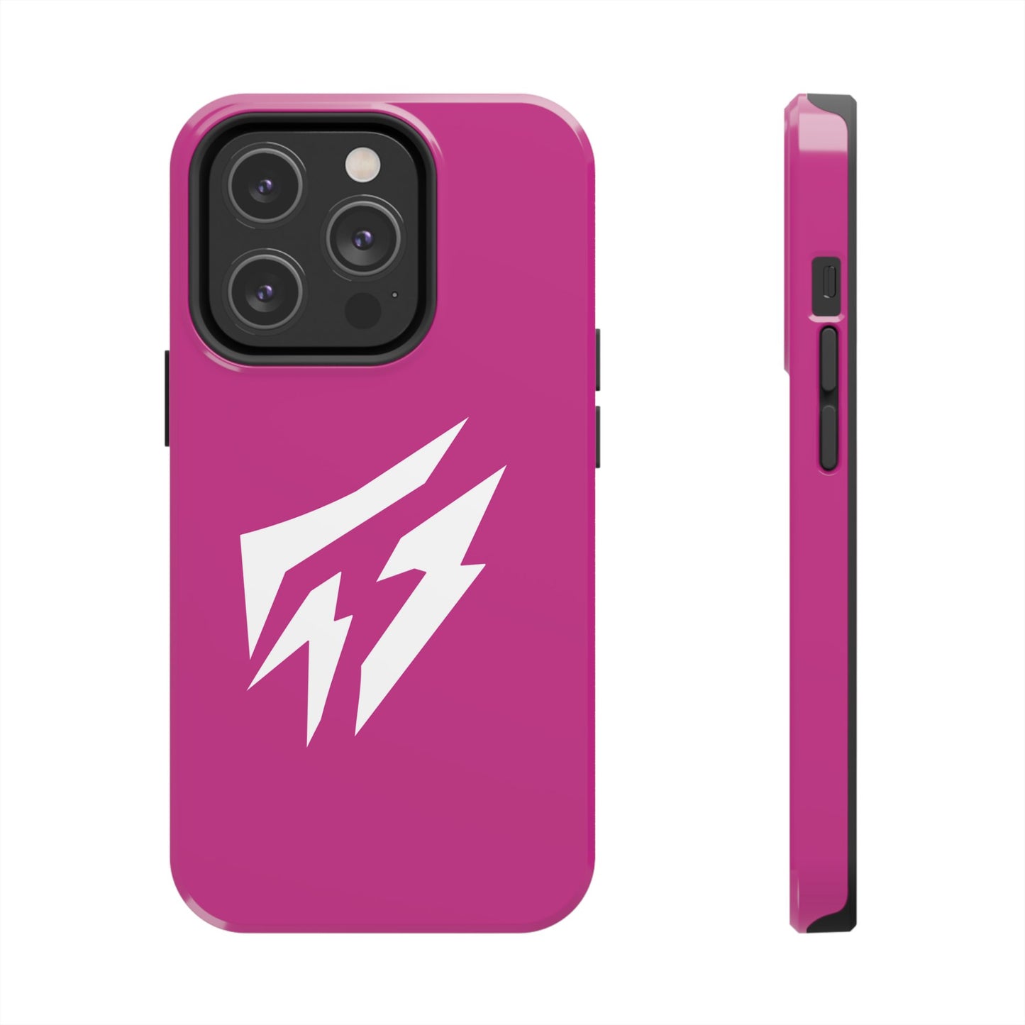 Flashlander Thunders Tough Phone Cases for all Iphone and Samsung Galaxy Dark Pink