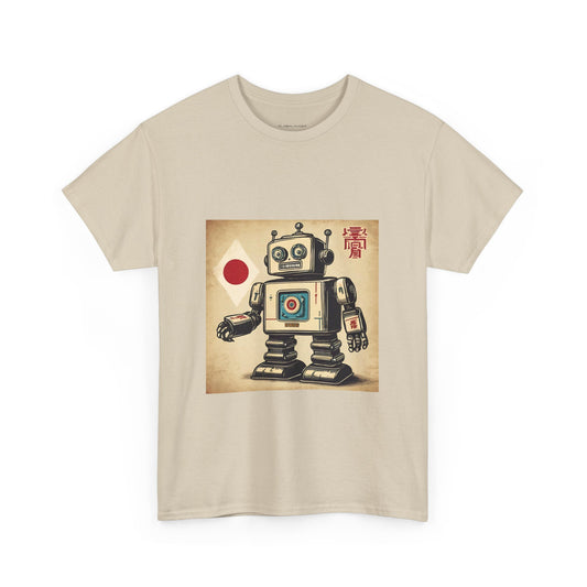 Camiseta con gráfico cómico vintage japonés de robot | Camisa de recuerdo con póster retro de Japón Camisa unisex para hombres y mujeres | Recuerdo de Japón Camiseta unisex Flashlander