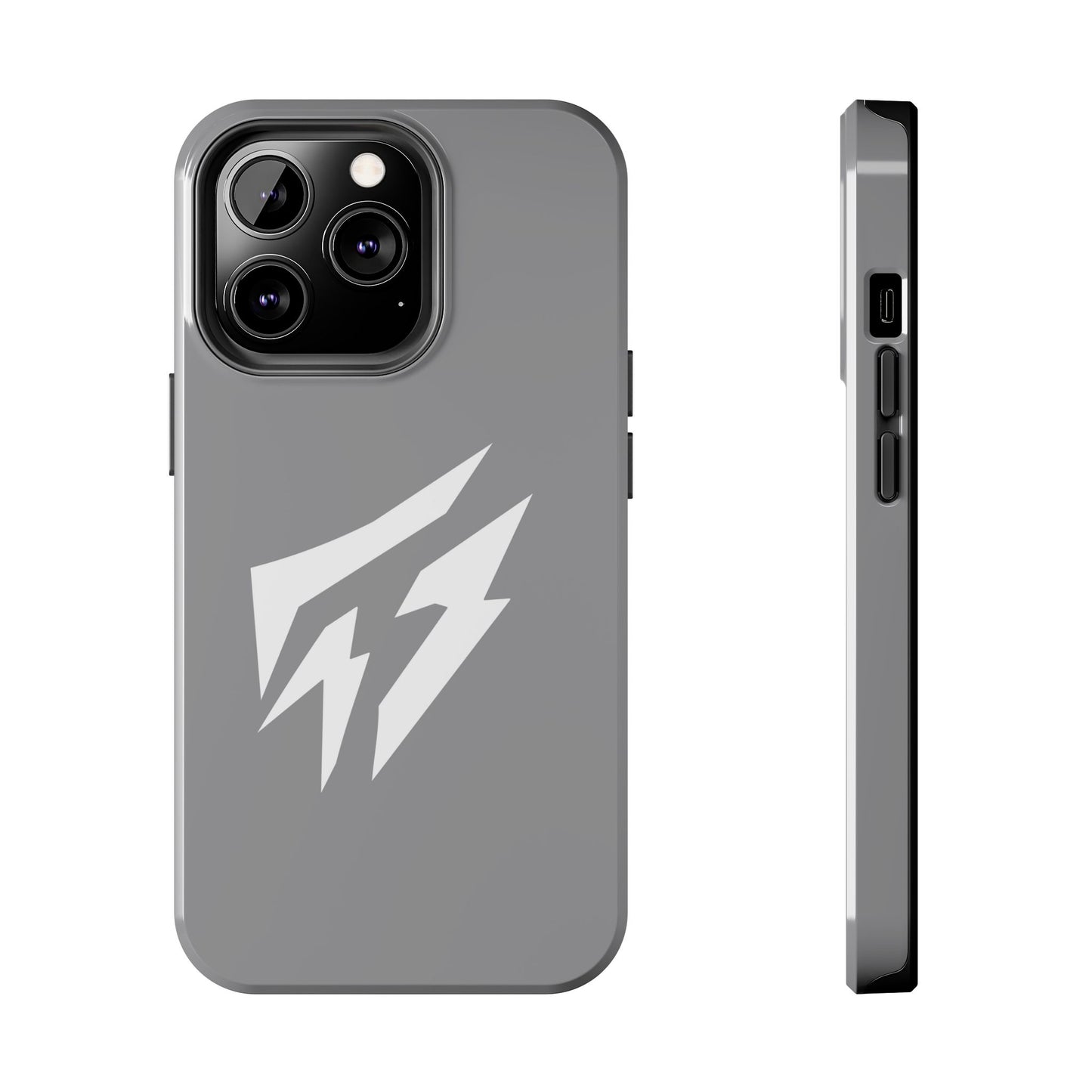 Flashlander Thunders Tough Phone Cases for all Iphone and Samsung Galaxy Grey