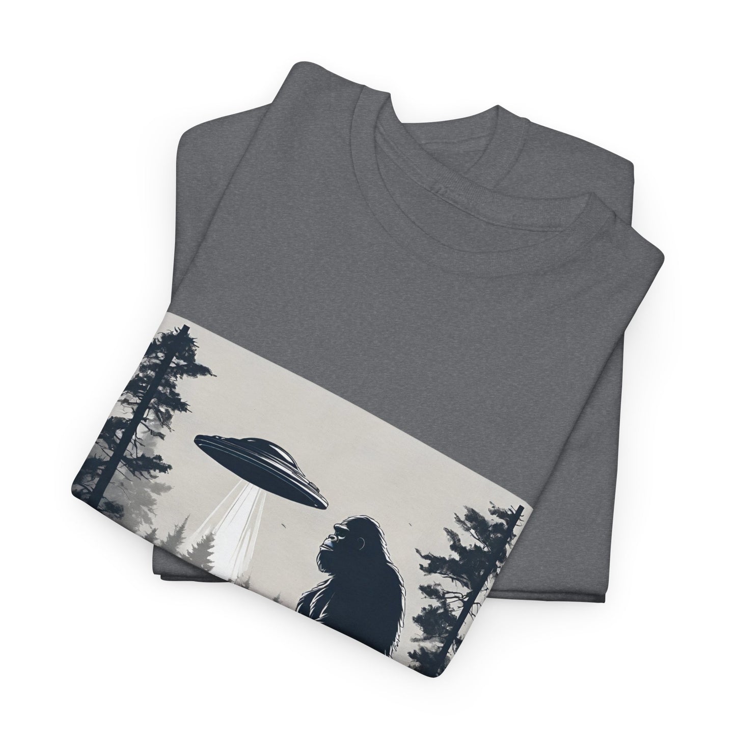 Sasquatch rencontre Bigfoot et OVNI - T-shirt de sport Flashlander