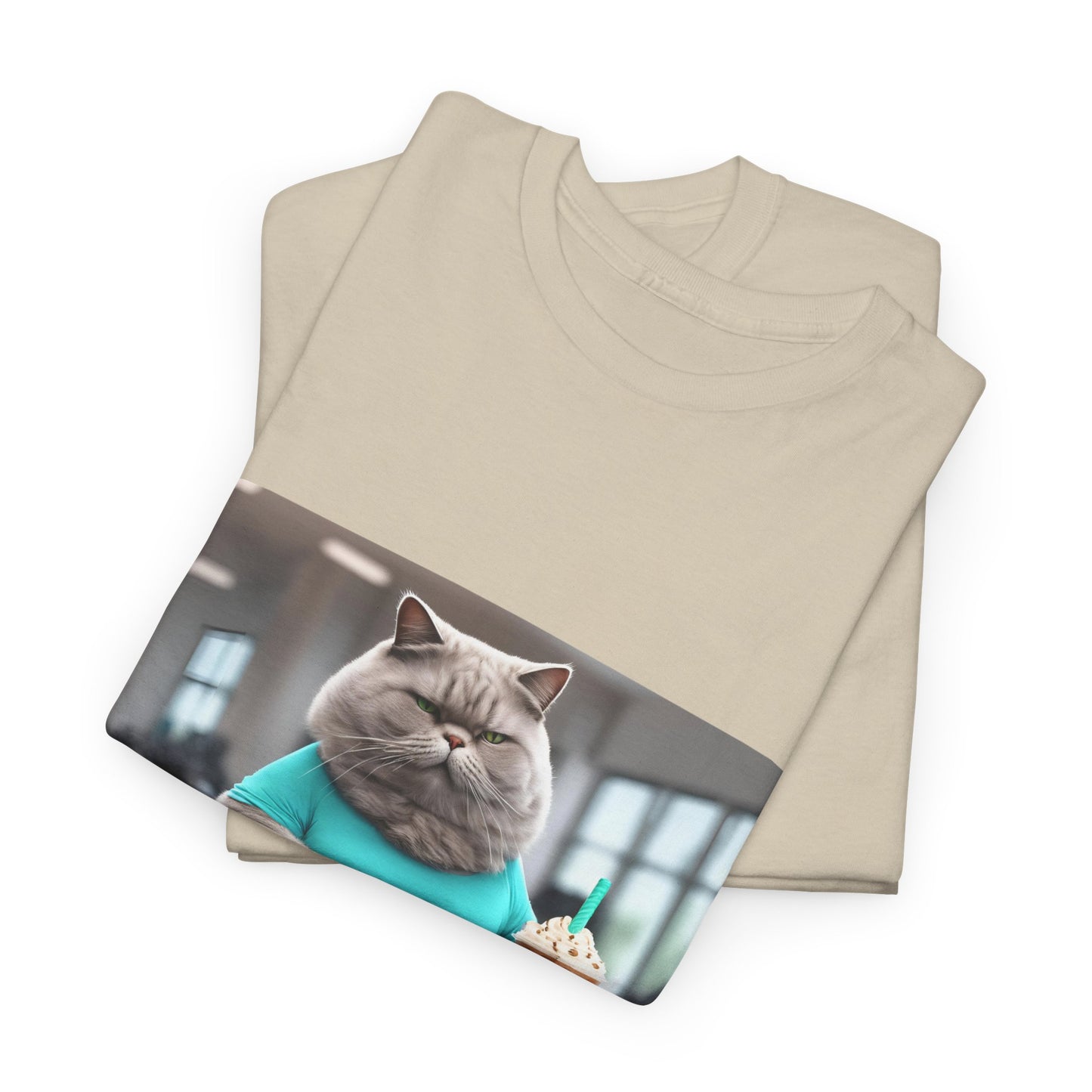 Funny Fat Cat On The Treadmill - Flashlander Gym Shirt