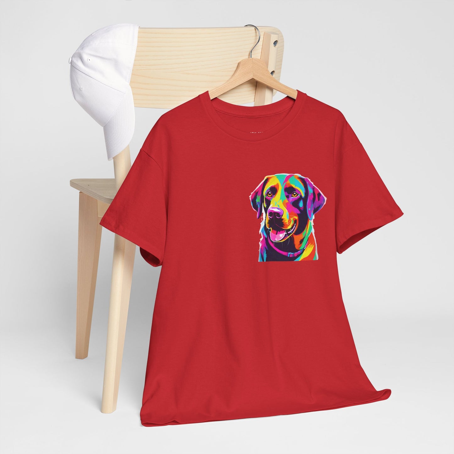 Pop Art Lab Dog in the Heart Flashlander Gym Shirt