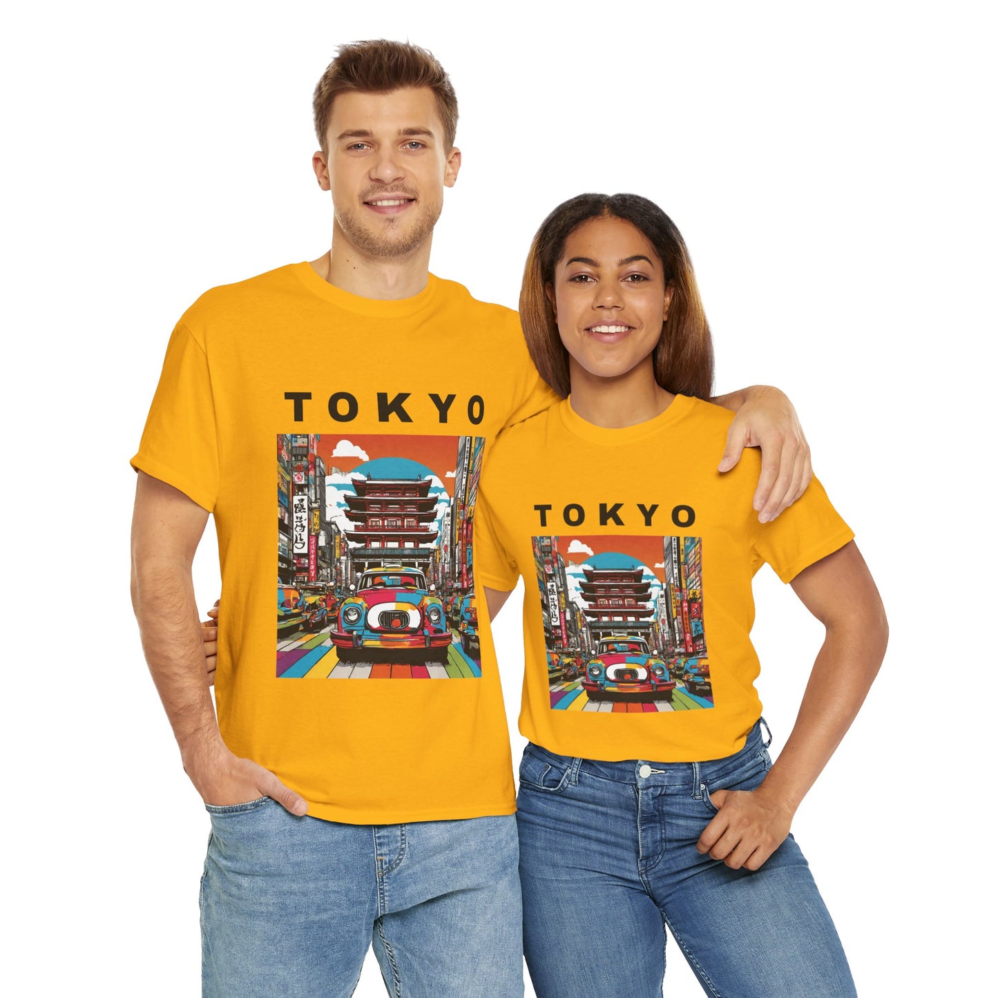 Tokyo Vintage Street Art Pop - Flashlander Gym Shirt