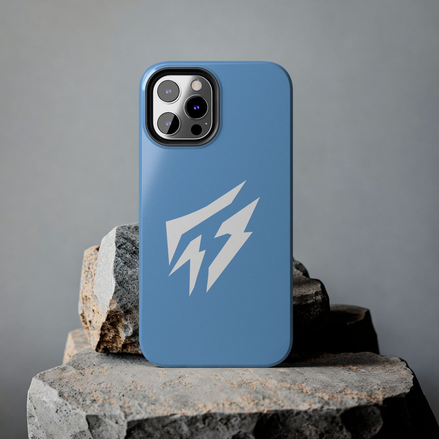 Flashlander Thunders Tough Phone Cases for all Iphone and Samsung Galaxy Light Blue