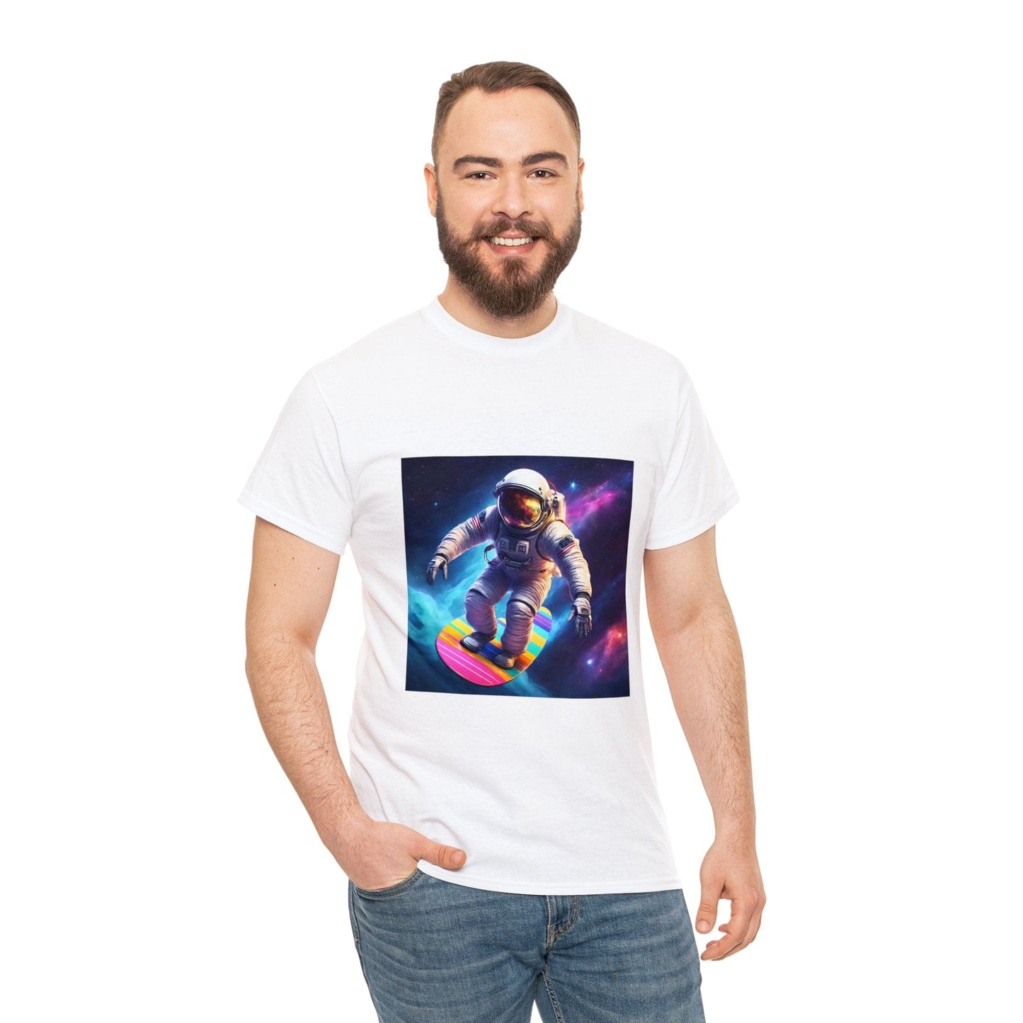 Astronaut Surfing Shirt, Space Shirt, Funny Astronaut Shirt, Spaceman Shirt, Birthday Gift, Surfing Outfit, Trendy Shirt, Skater Tee Unisex Flashlander