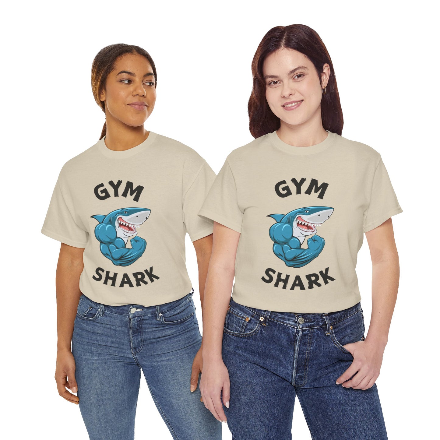 Muscle Gym Shark Bodybuilder Shirt - Flashlander