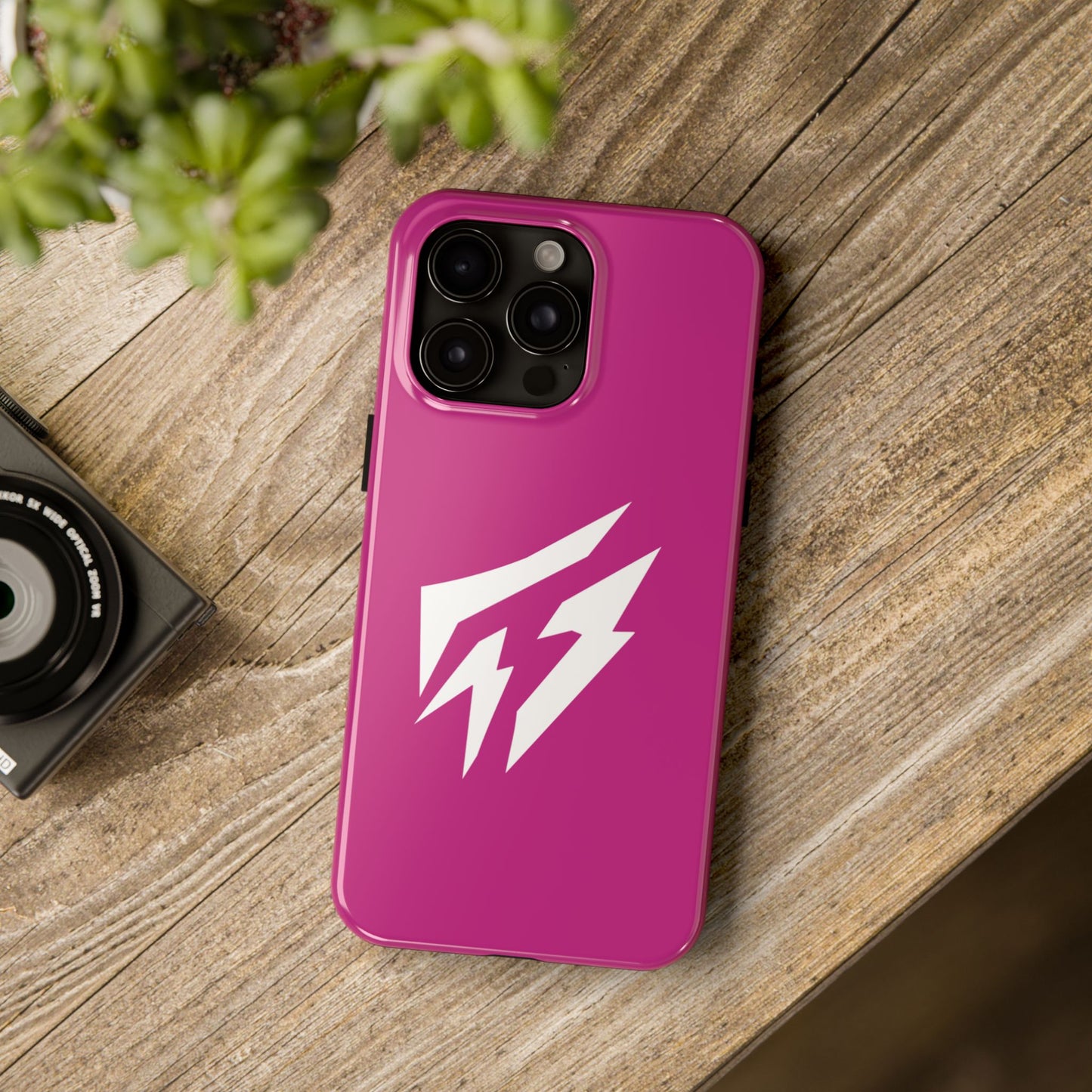 Flashlander Thunders Tough Phone Cases for all Iphone and Samsung Galaxy Dark Pink