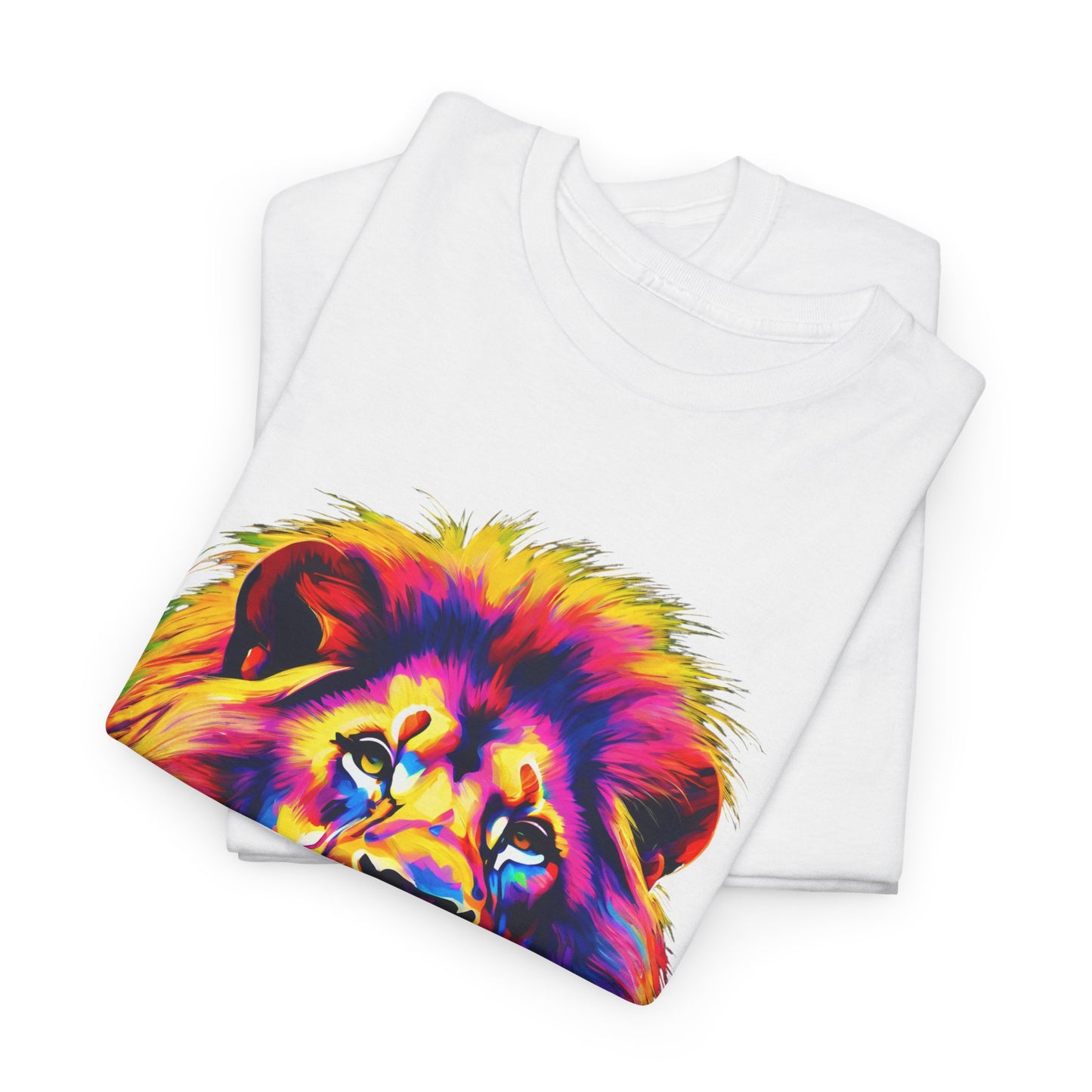 Lion Art Pop T-Shirt Flashlander