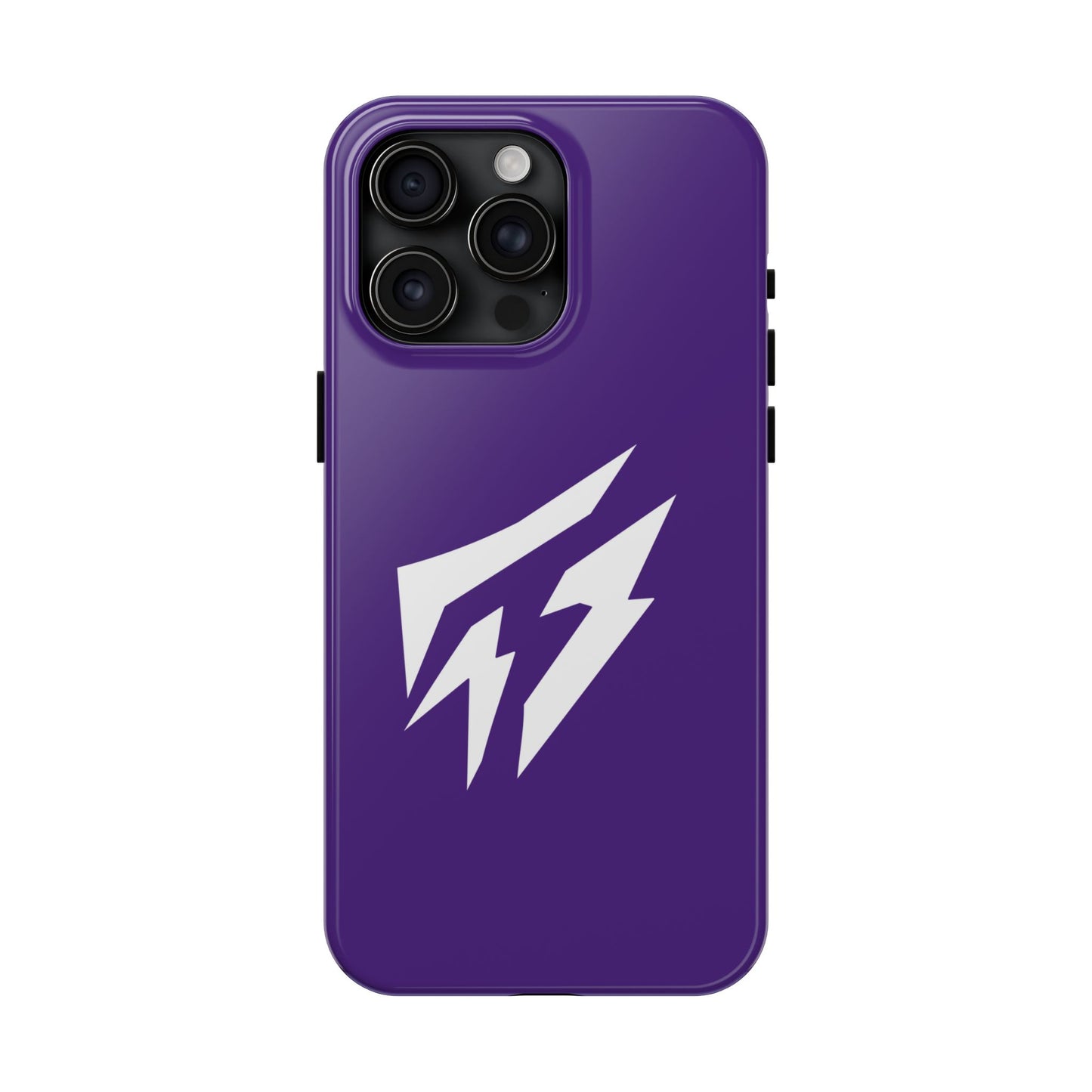 Flashlander Thunders Tough Phone Cases for all Iphone and Samsung Galaxy Purple