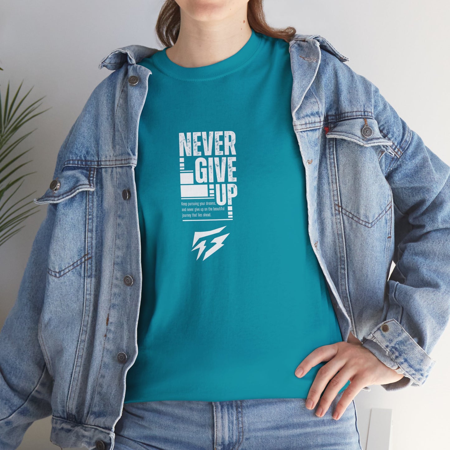 Never Give Up - Flashlander Gym Shirt