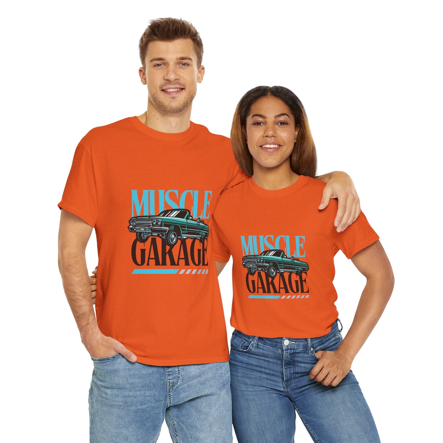 Vintage Car Muscle Garage - Flashlander Gym Shirt