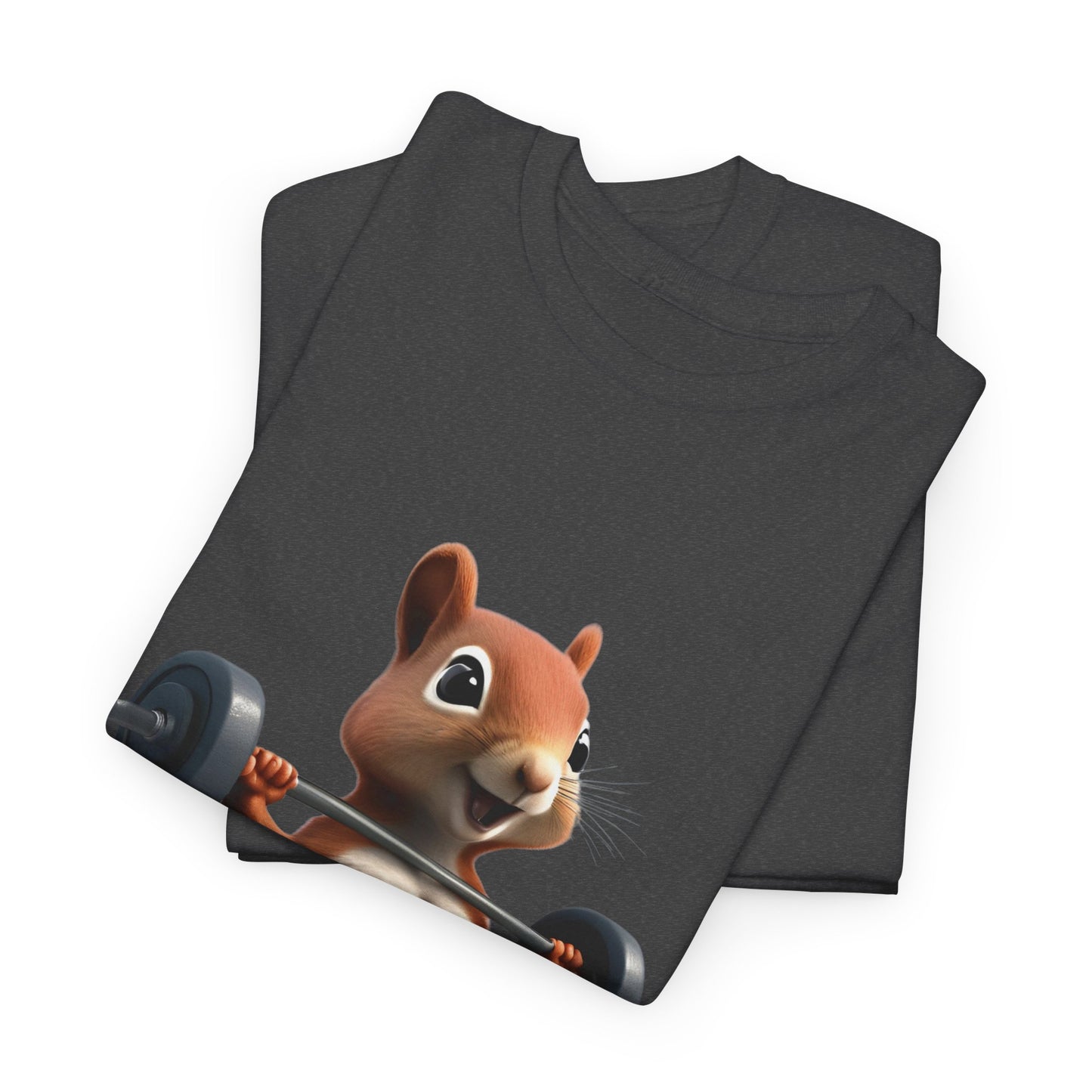 Squirrel Weightlifting Vintage Gym Shirt - Flashlander Graphic Tee