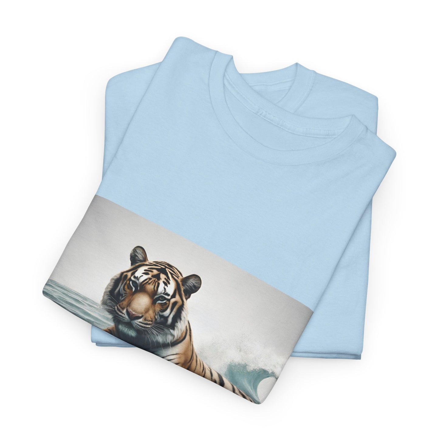 Tiger Surfing Vintage Flashlander Gym Shirt