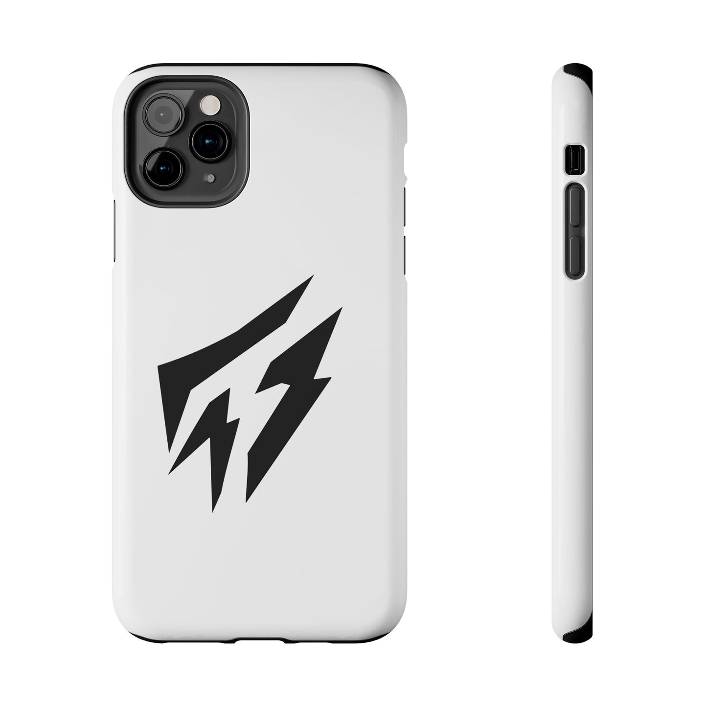 Flashlander Thunders Tough Phone Cases for all Iphone and Samsung Galaxy White