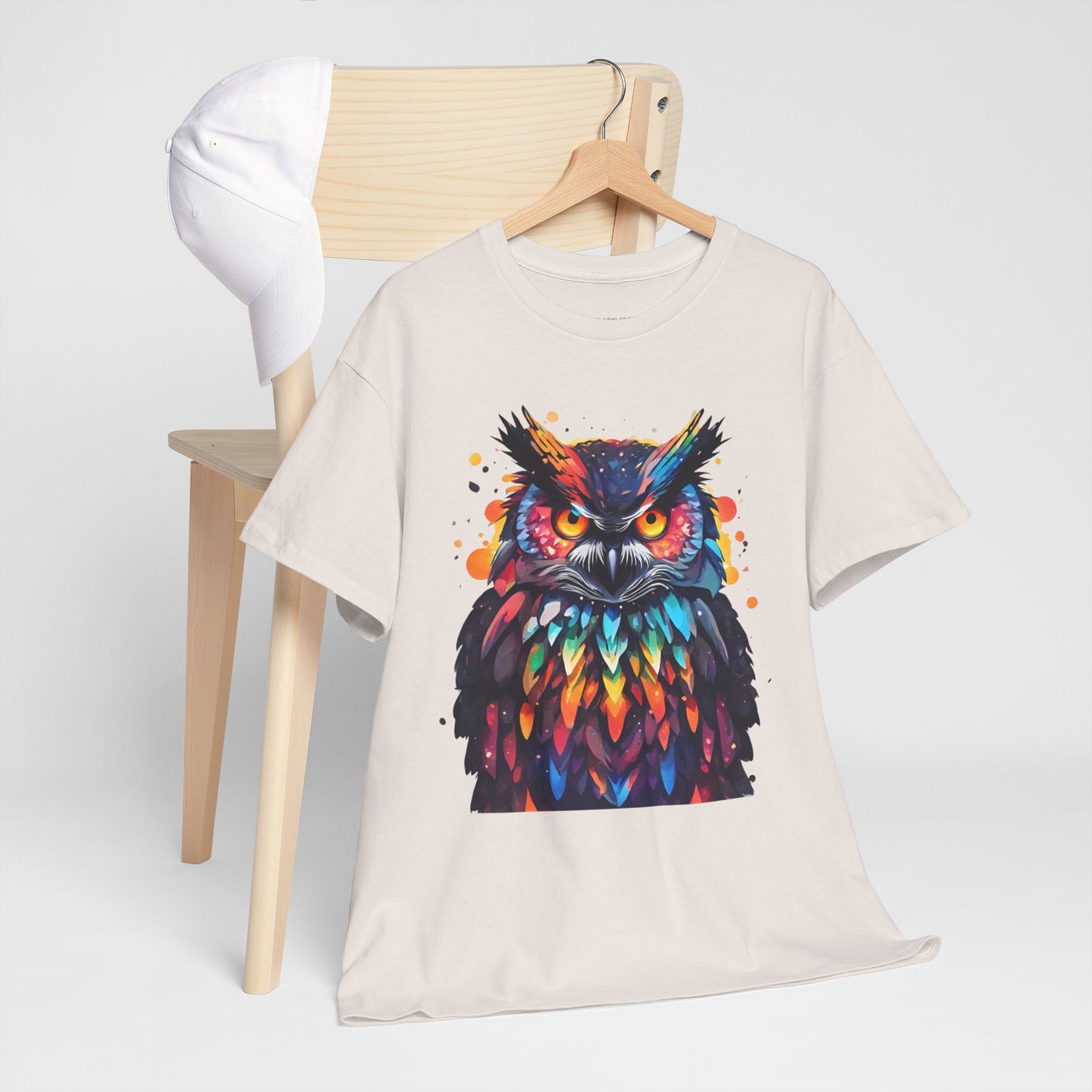 T-shirt de sport Flashlander à plumes de hibou Symphony