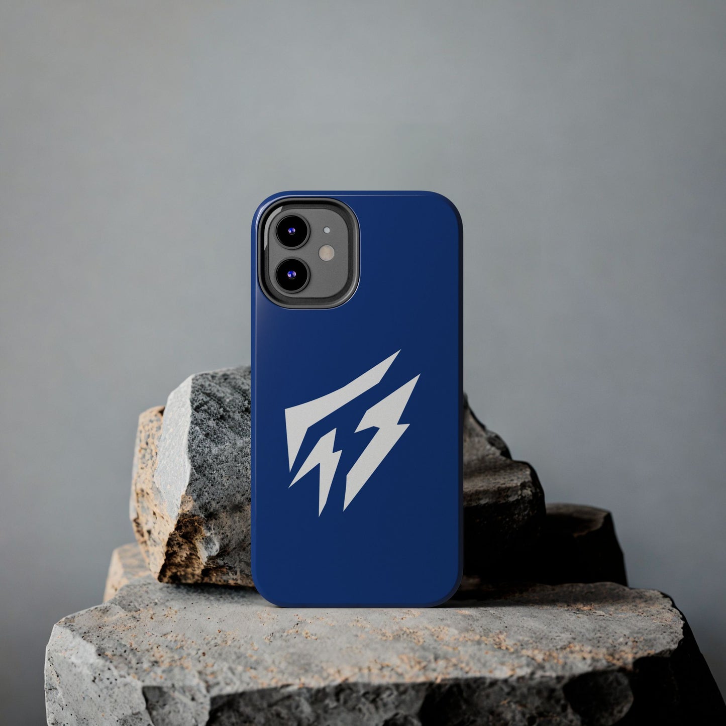 Flashlander Thunders Tough Phone Cases for all Iphone and Samsung Galaxy Dark Blue