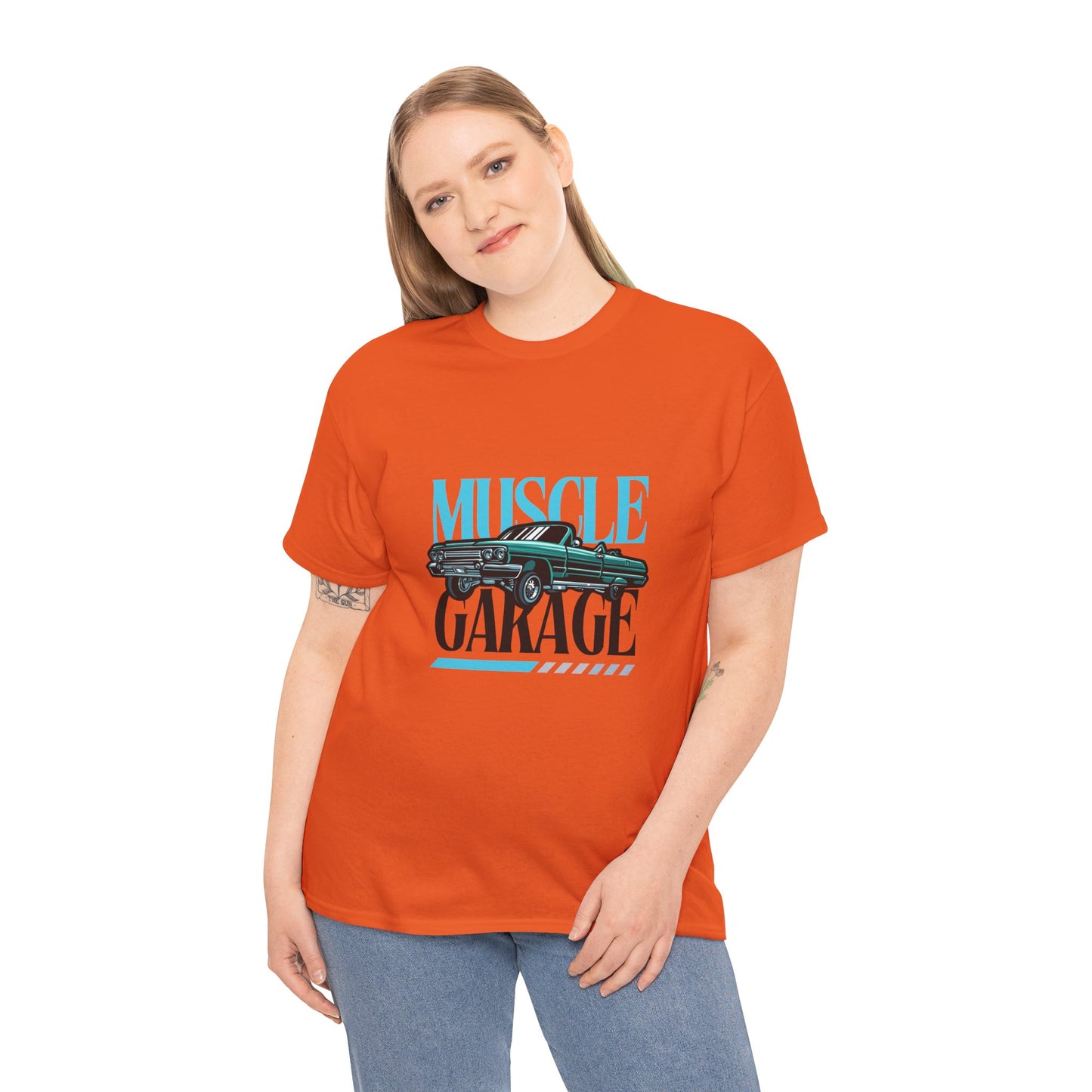 Vintage Car Muscle Garage - Flashlander Gym Shirt