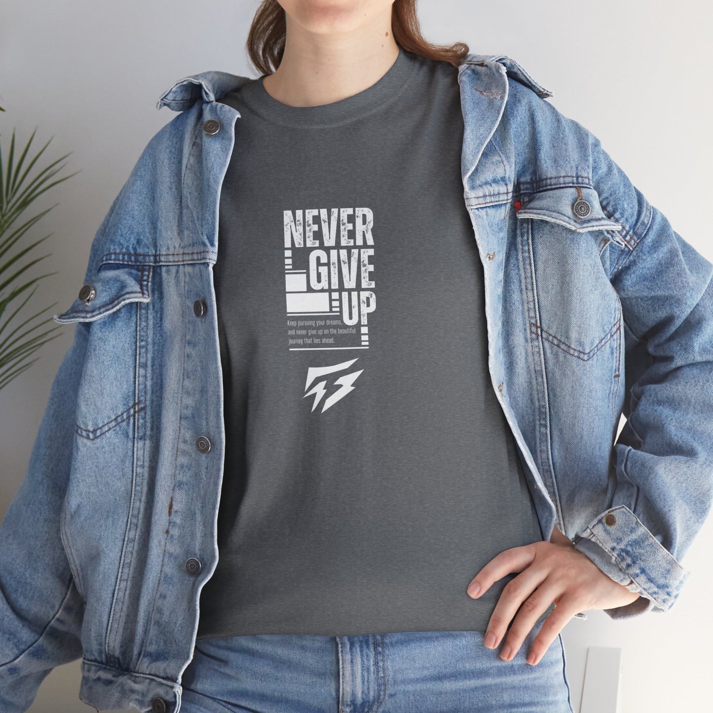 Never Give Up - Flashlander Gym Shirt