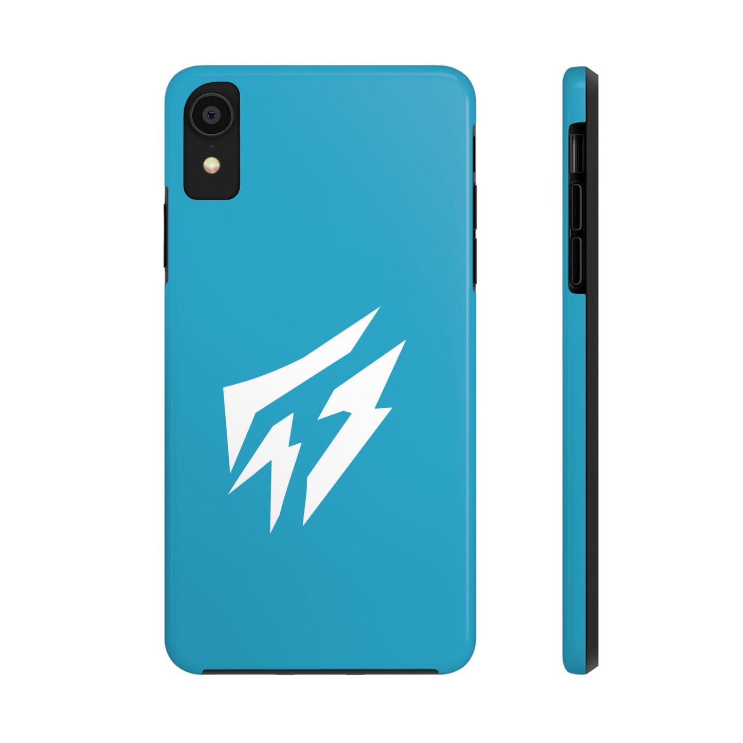 Flashlander Thunders Tough Phone Cases for all Iphone and Samsung Galaxy Blue Aqua Turquoise