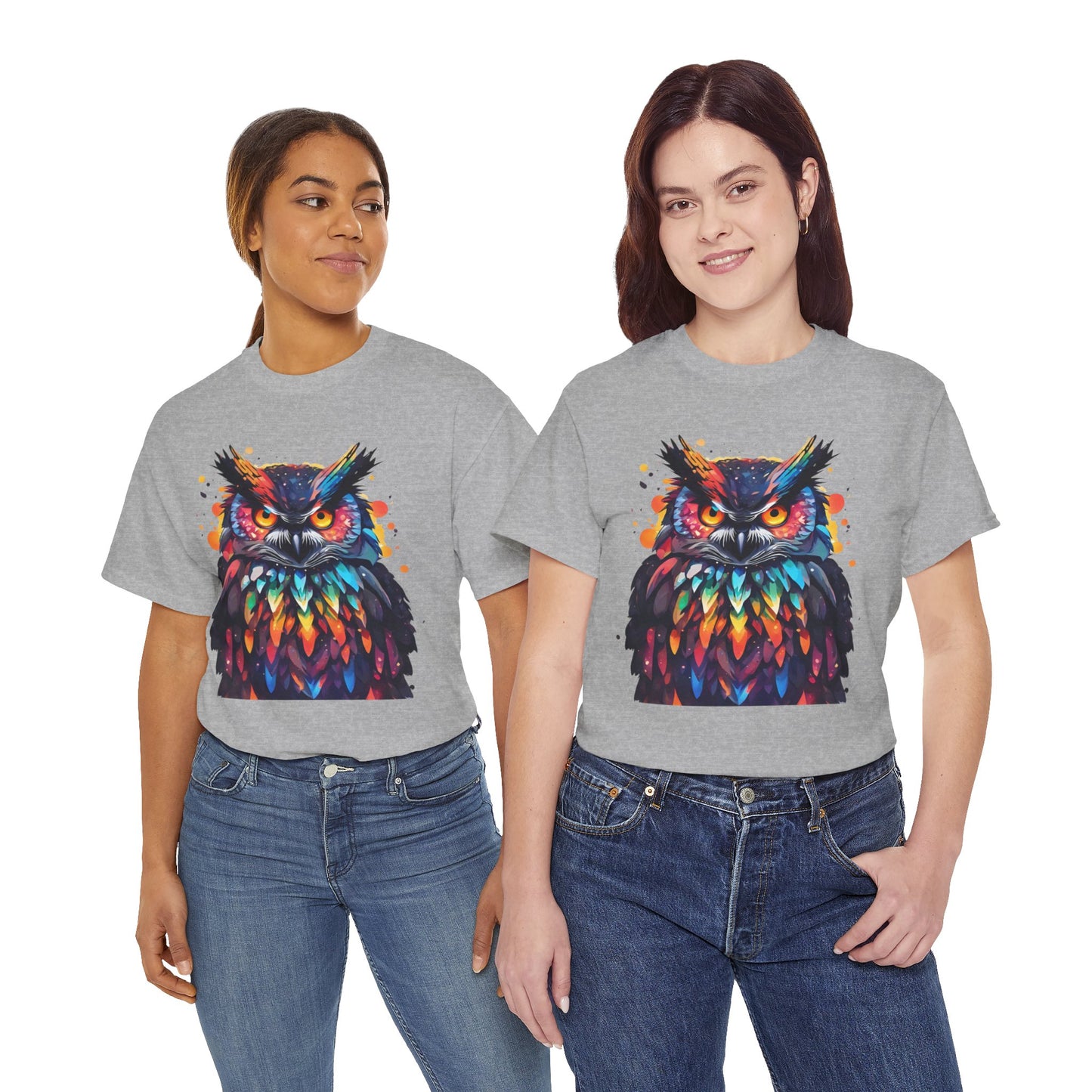 Owl Feathered Symphony Flashlander Gym Shirt