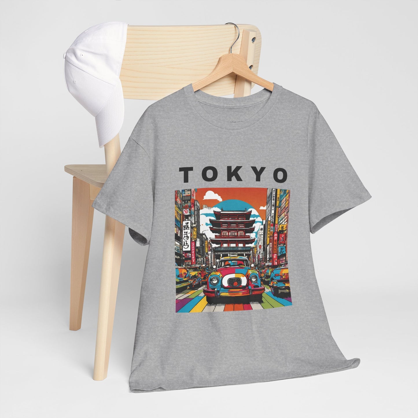 Tokyo Vintage Street Art Pop - Flashlander Gym Shirt