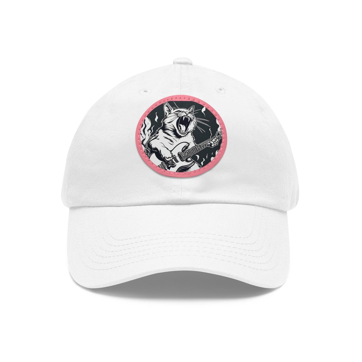 Cat Guitar Hat Cat Guitar Cap Hat Dad Hat with Patch Baseball Cap Cat Rock Hat Cat Rock Cap Kitty Guitar Hat Custom Hat Flashlander