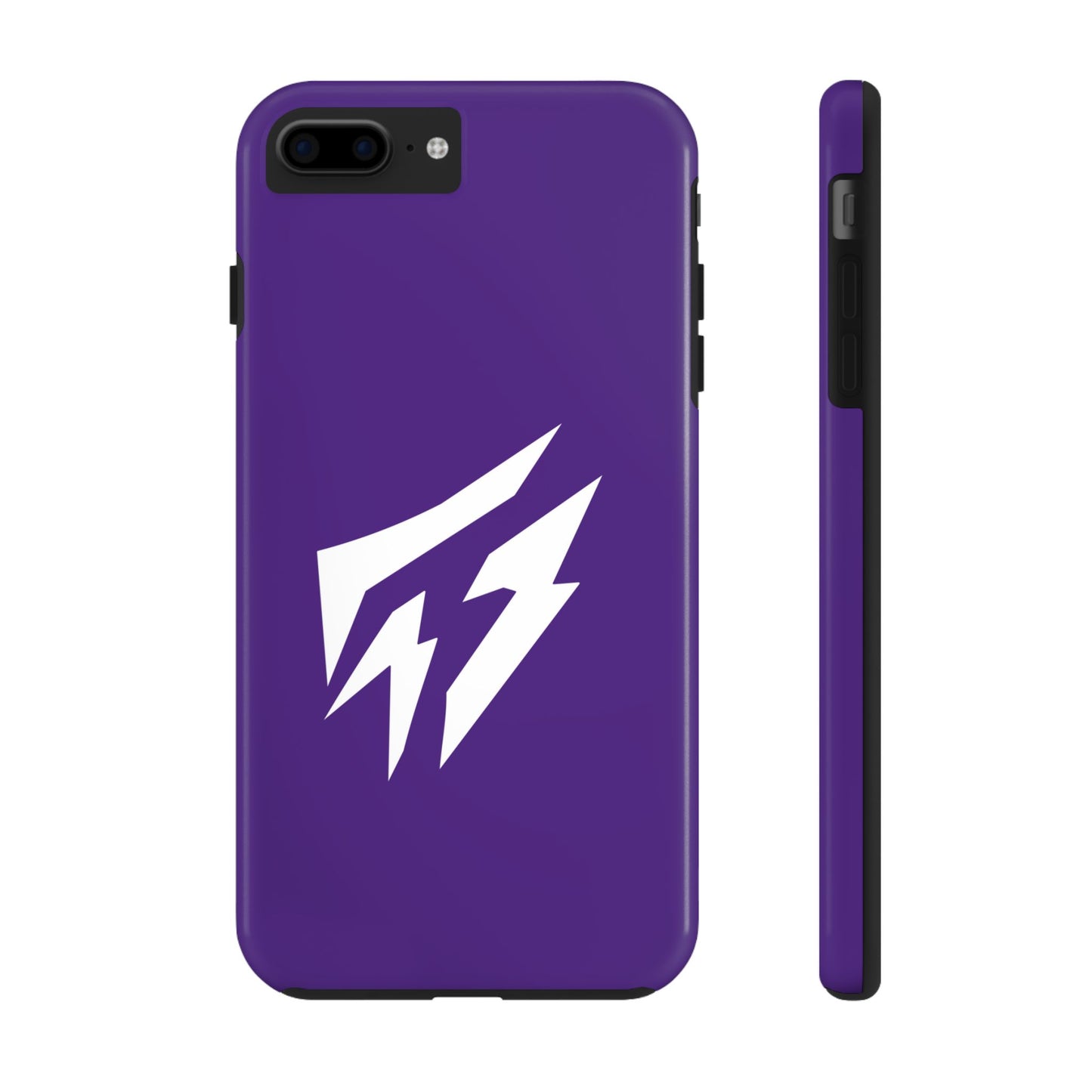 Flashlander Thunders Tough Phone Cases for all Iphone and Samsung Galaxy Purple