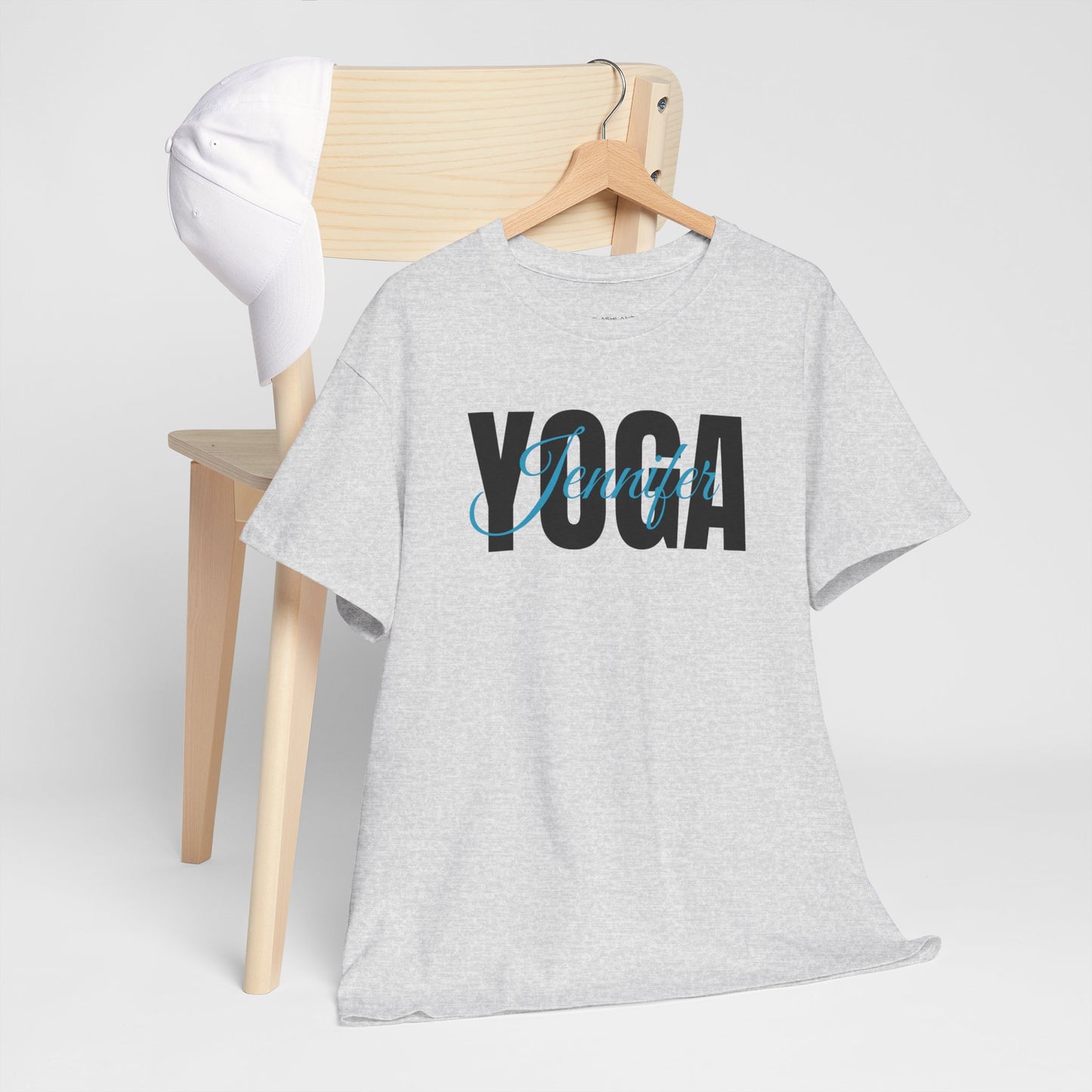 Personalized Yoga Shirt with Custom Name - Flashlander Gym Tee