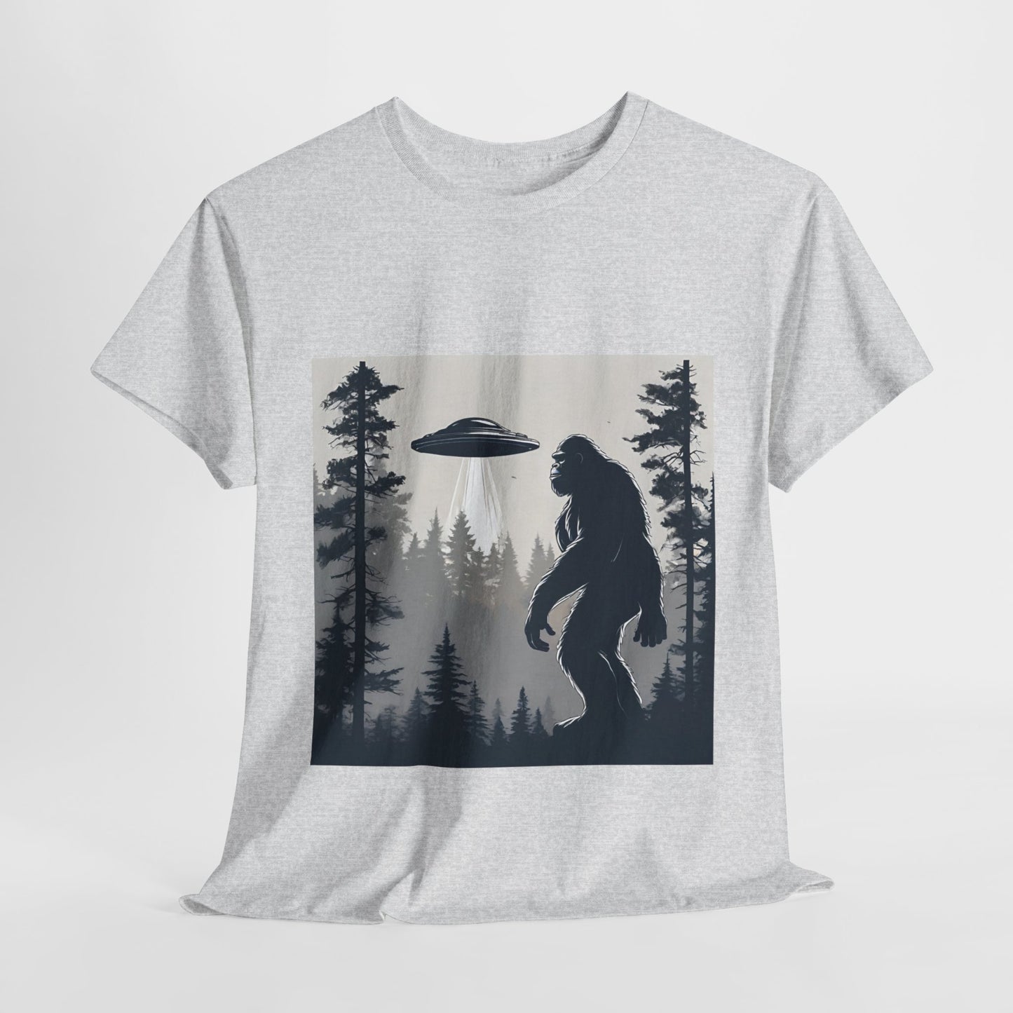 Sasquatch rencontre Bigfoot et OVNI - T-shirt de sport Flashlander