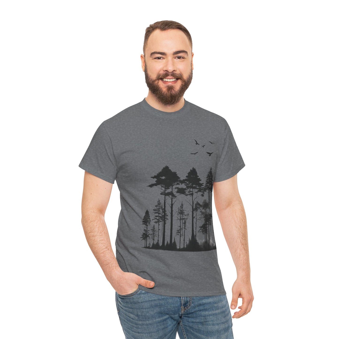 Pine Tree Forest Flashlander Gym Shirt