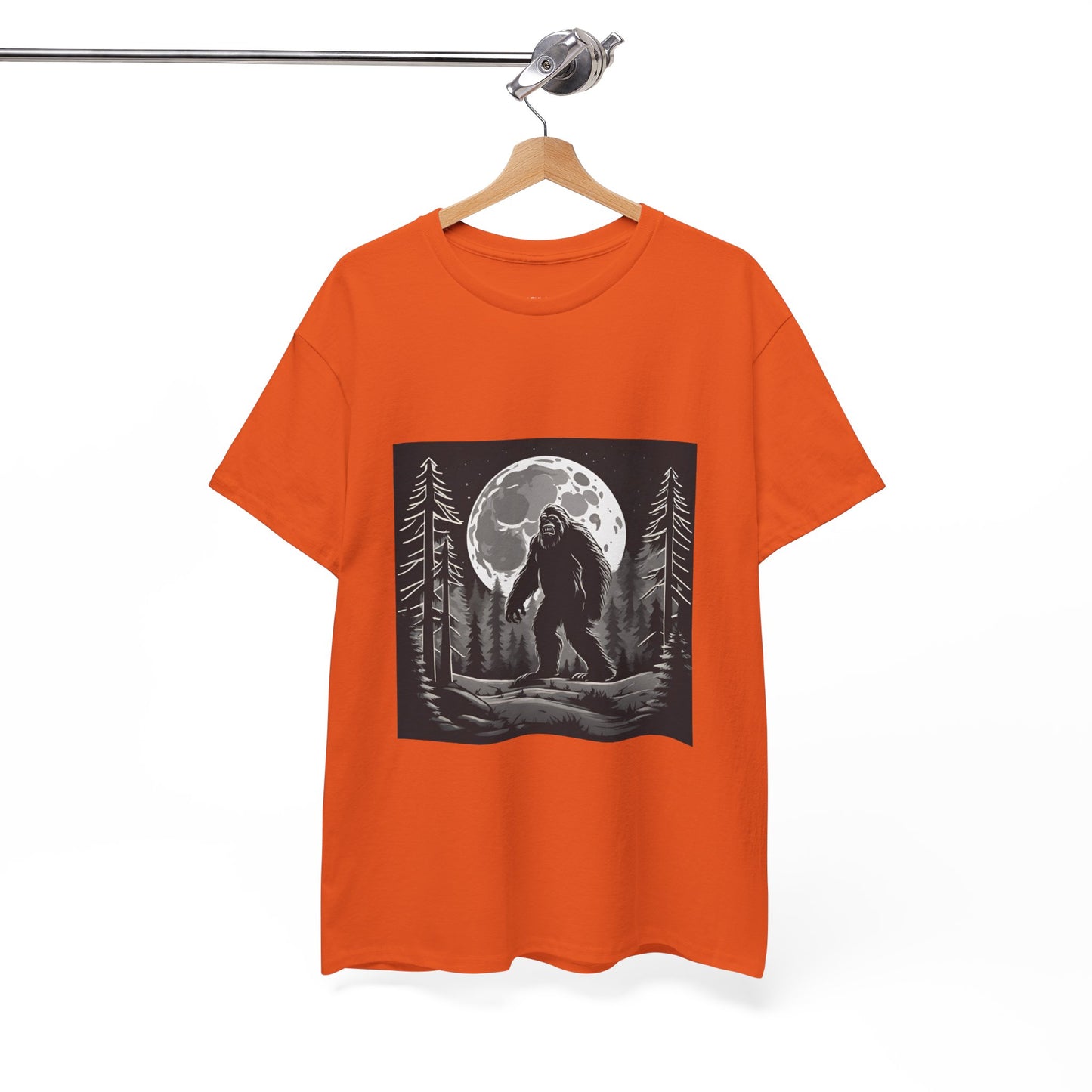 Camisa Bigfoot, camisa Sasquatch, camisa divertida Bigfoot, camisa de senderismo, camisa Yeti, camisa frescaUnisex camiseta de algodón pesado Flashlander