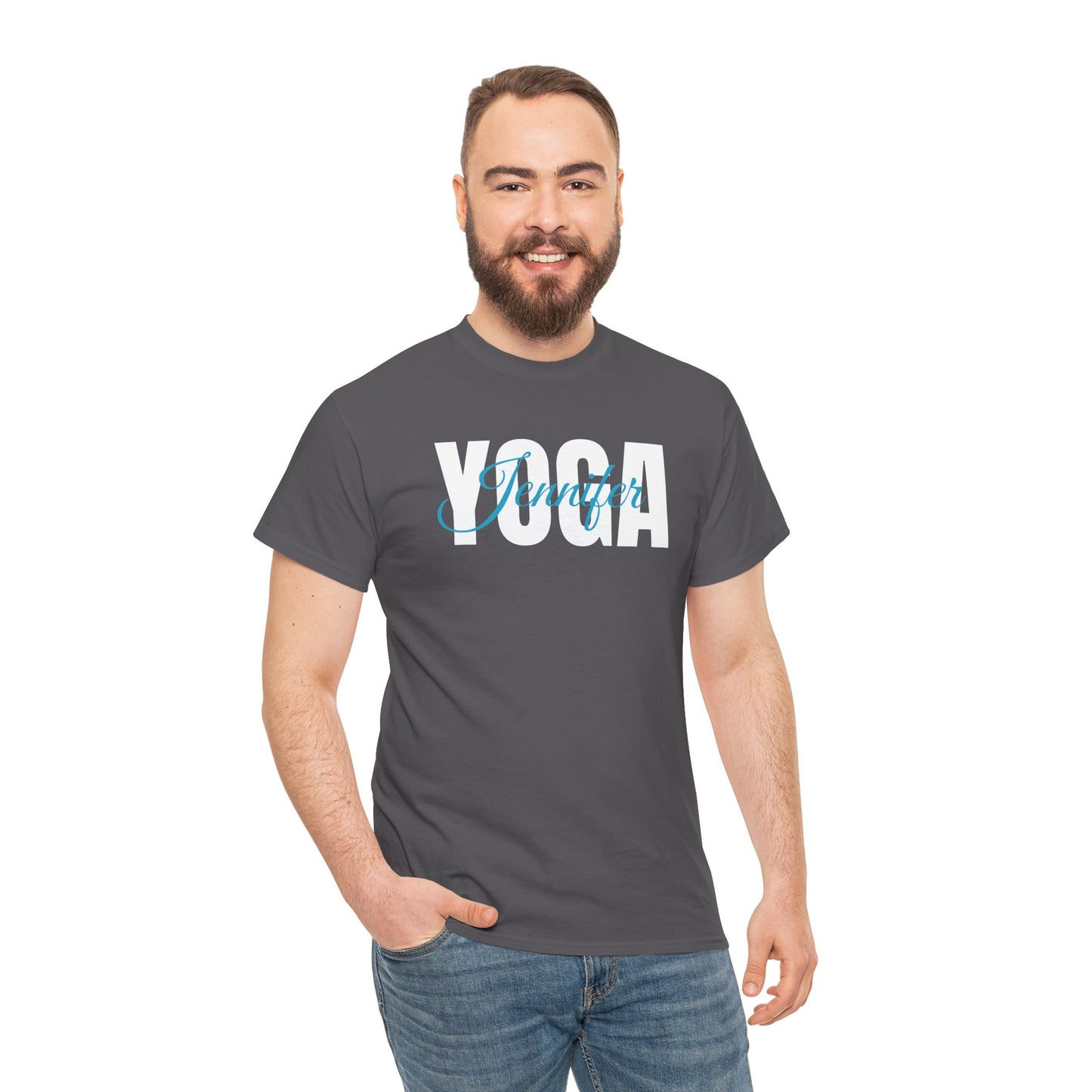 Personalized Yoga Shirt with Custom Name - Flashlander Gym Tee