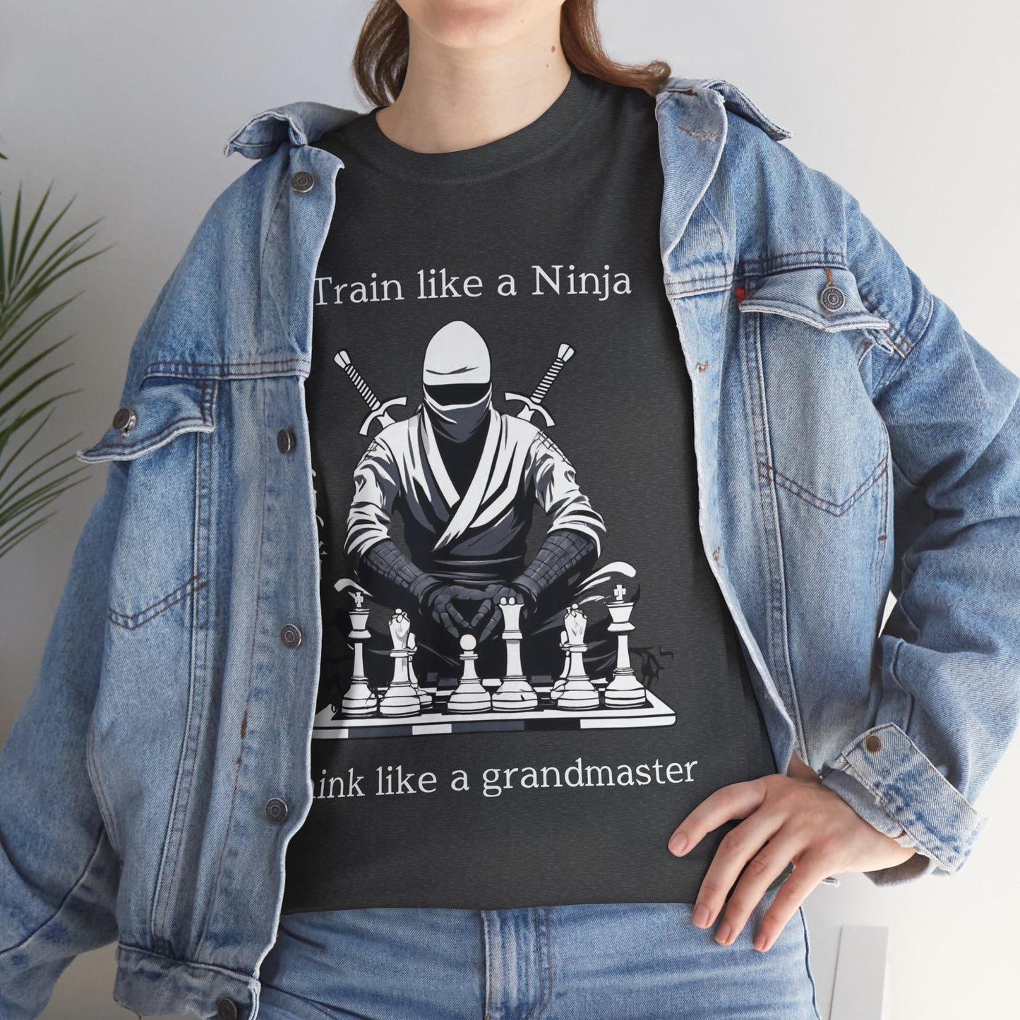 Entraînez-vous comme un ninja, pensez comme un grand maître - T-shirt de sport Flashlander