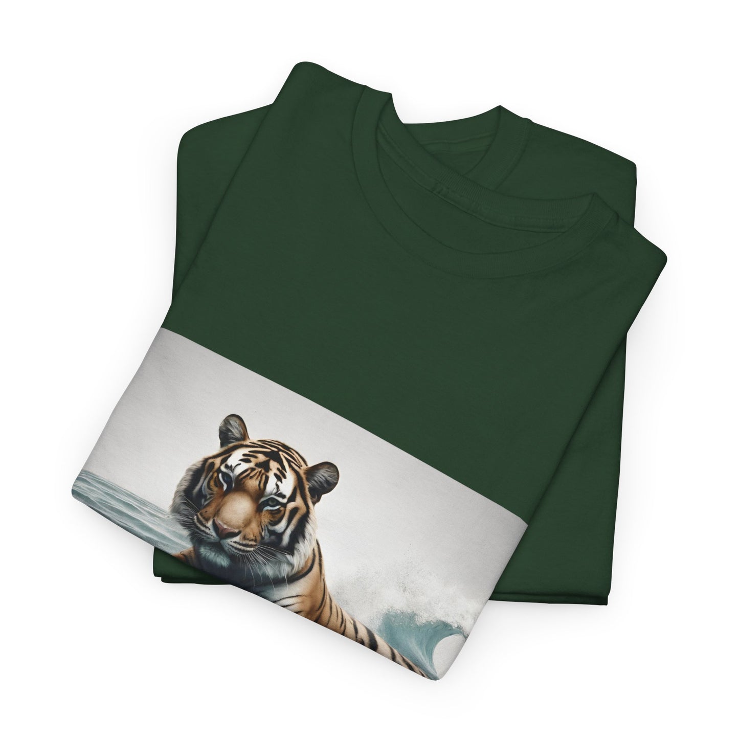 Tiger Surfing Vintage Flashlander Gym Shirt