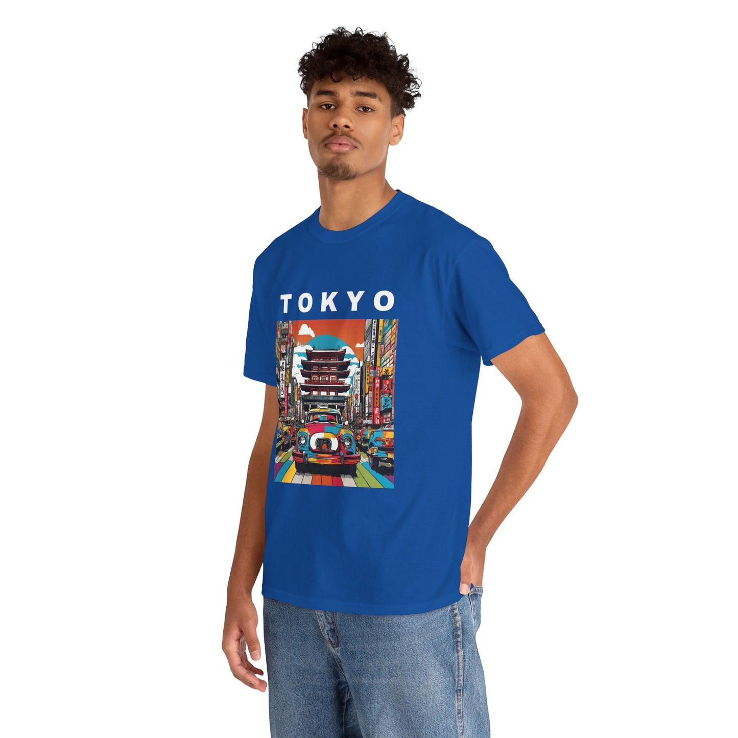 Tokyo Vintage Street Art Pop - Flashlander Gym Shirt