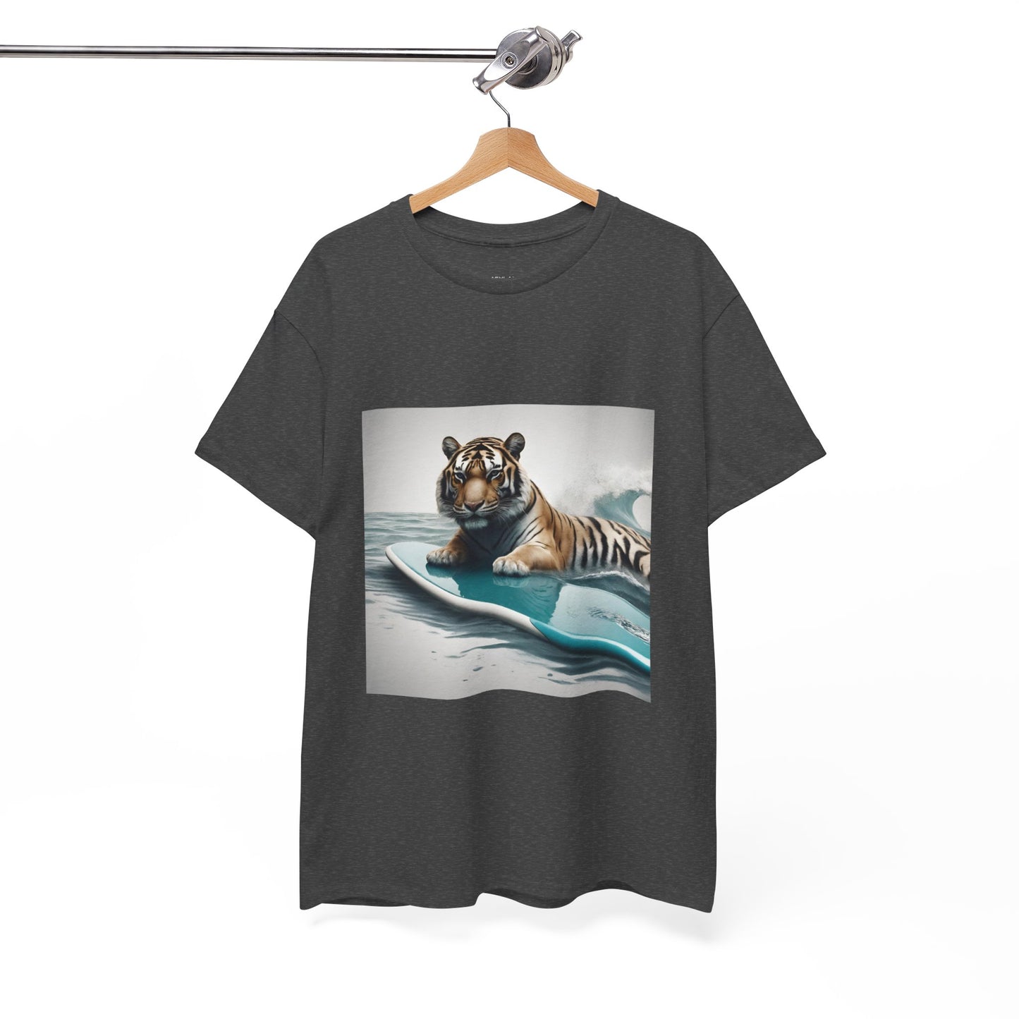 Tiger Surfing Vintage Flashlander Gym Shirt