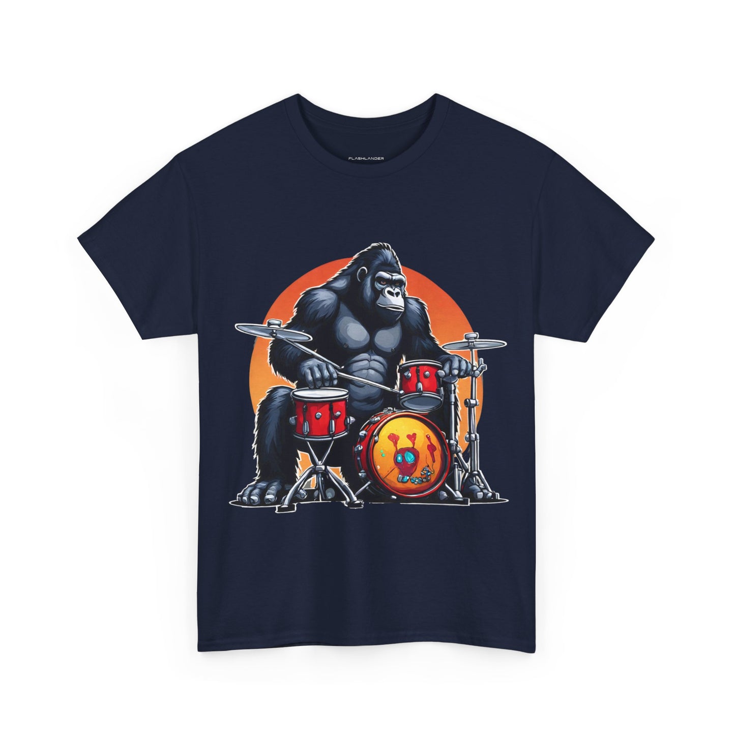 Muscle Gorilla Drummer Flashlander Gym Shirt